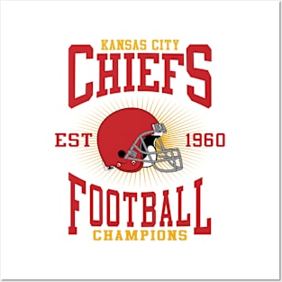 Kansas City Chiefs Football Champions Posters and Art